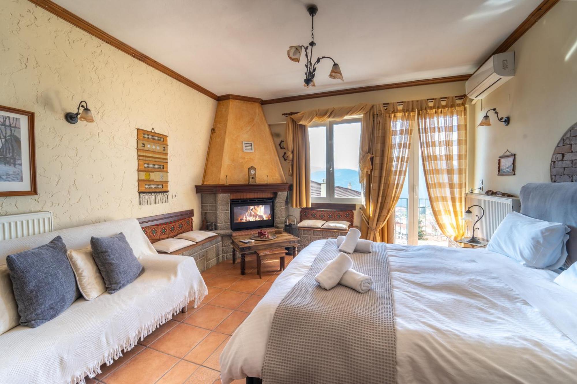 Semeli Guesthouse Karpenísion Zewnętrze zdjęcie