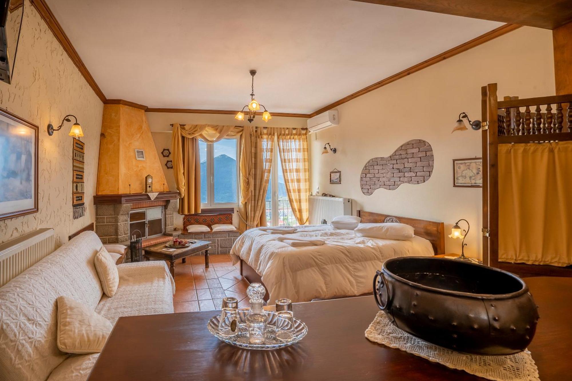 Semeli Guesthouse Karpenísion Zewnętrze zdjęcie