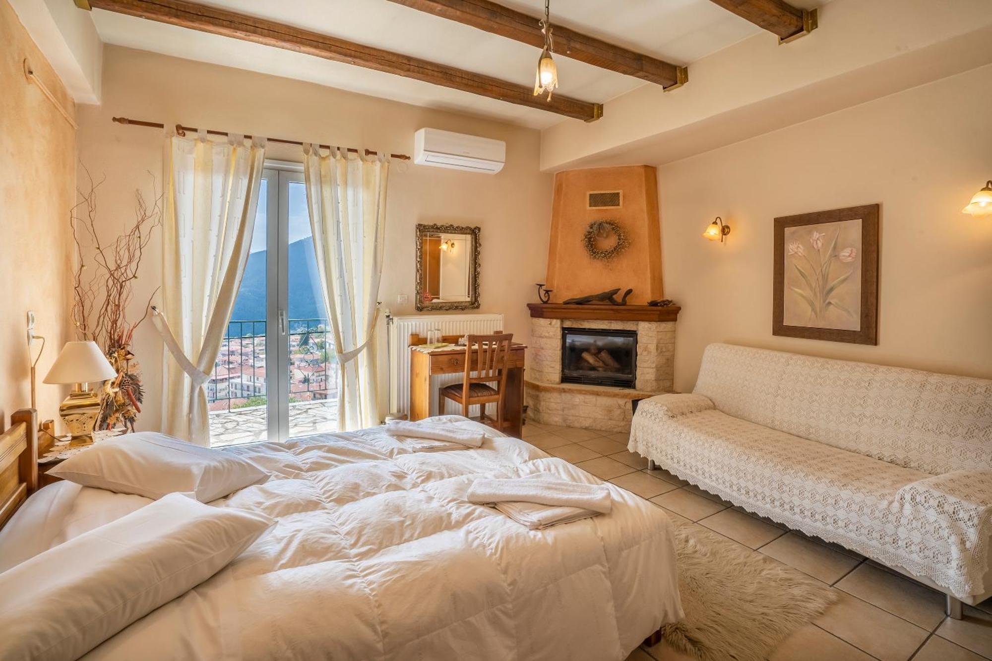 Semeli Guesthouse Karpenísion Zewnętrze zdjęcie